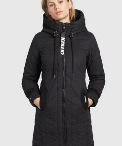 Khujo JERRY PRIME - Abrigo De Invierno - Schwarz, Mujer