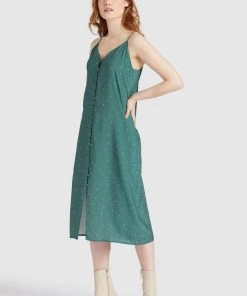 Khujo VALERIYA - Vestido Informal - Green, Mujer 4 Khujo VALERIYA - Vestido Informal - Green, Mujer -Ofertas KHUJO Tienda d9f05521994945a7b45928505562a1a8