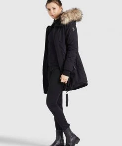 Khujo TAIPA - Abrigo De Invierno - Schwarz, Mujer 4 Khujo TAIPA - Abrigo De Invierno - Schwarz, Mujer -Ofertas KHUJO Tienda da42642ad7b143f68372831a50cff61f
