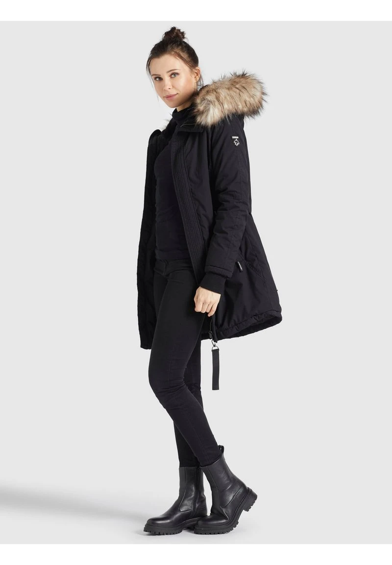 TAIPA - Abrigo de invierno - schwarz Khujo TAIPA - Abrigo De Invierno - Schwarz, Mujer -Ofertas KHUJO Tienda da42642ad7b143f68372831a50cff61f