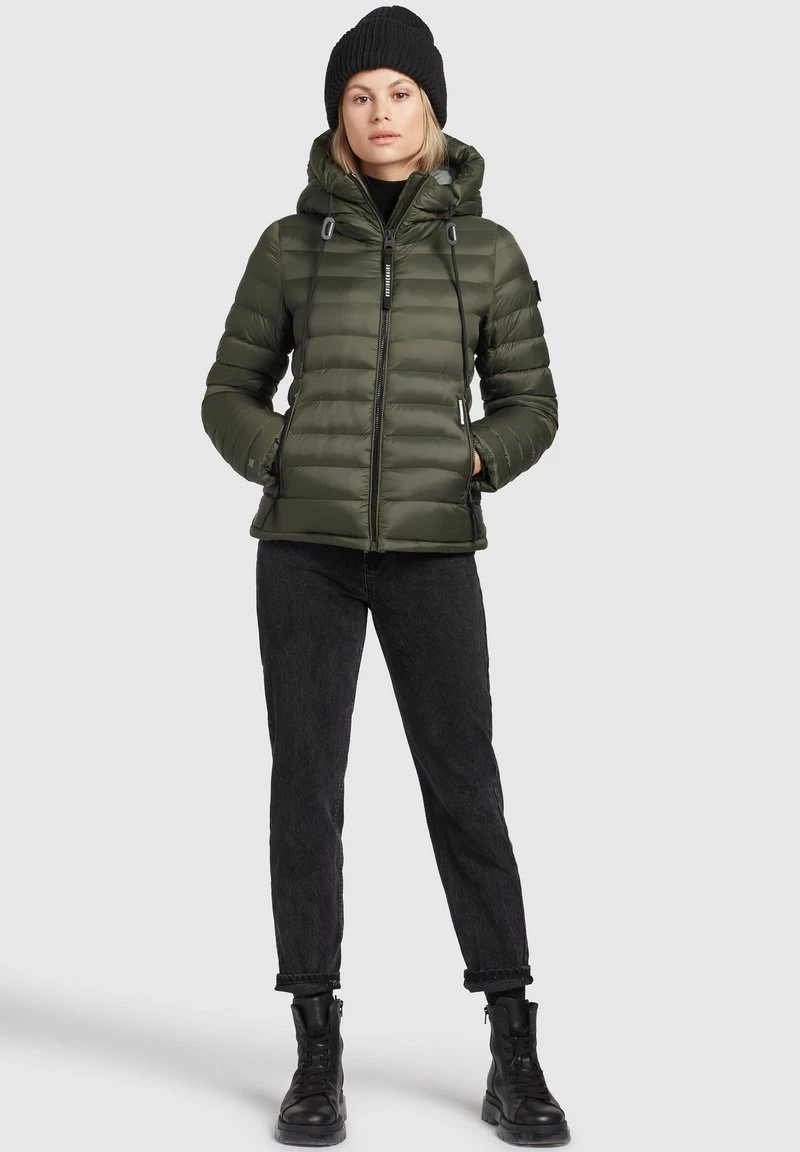 LOVINA2 SHINE - Chaqueta de entretiempo - dunkeloliv Khujo LOVINA2 SHINE - Chaqueta De Entretiempo - Dunkeloliv, Mujer -Ofertas KHUJO Tienda dbfae002311a4261ab6c8a154c0aec0d