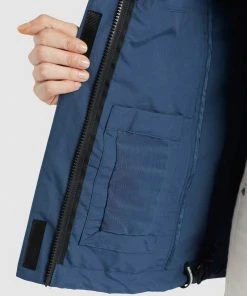 Khujo LUIZA - Chaqueta Fina - Blue, Mujer -Ofertas KHUJO Tienda dc3cf96c0dcc46e4a245a2110d9efadb