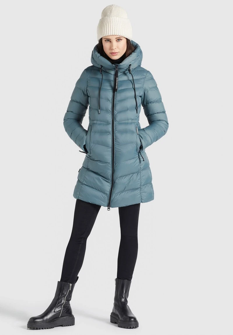 TUHANI SHINE - Abrigo de invierno - blaugrau Khujo TUHANI SHINE - Abrigo De Invierno - Blaugrau, Mujer -Ofertas KHUJO Tienda dc5ea73a476f460a830658bf5ced7cc8