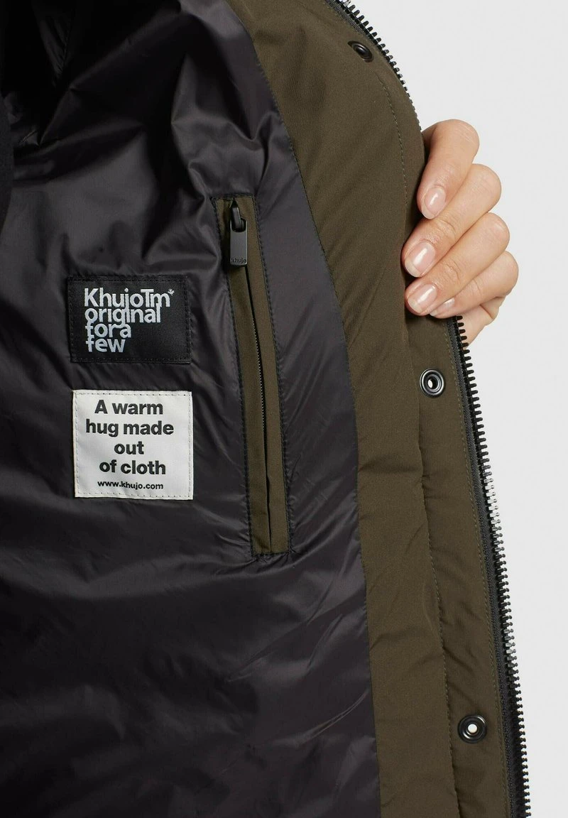 DORASI - Abrigo de invierno - khaki Khujo DORASI - Abrigo De Invierno - Khaki, Mujer -Ofertas KHUJO Tienda dcd600e1d59547c78d2b431502c826ef