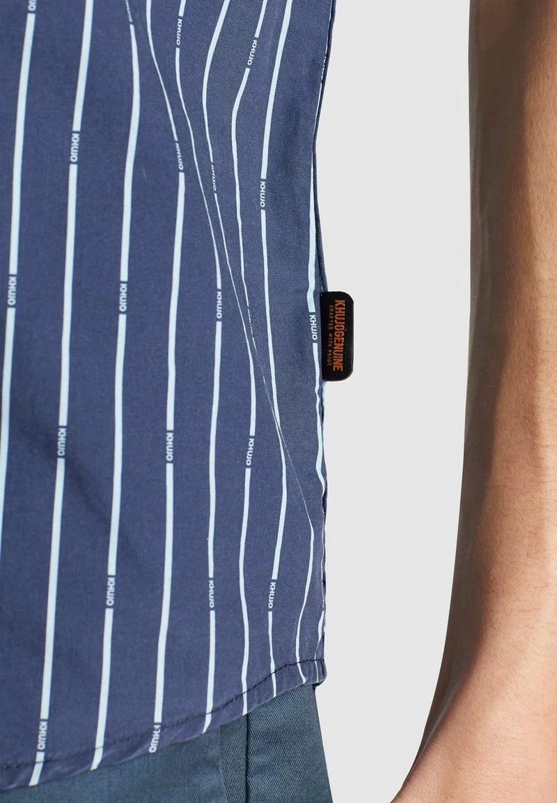 SKELTON - Camisa - blue Khujo SKELTON - Camisa - Blue, Hombre -Ofertas KHUJO Tienda dd98f600684e40749865407c79e082db