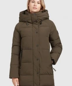 Khujo DORASI - Abrigo De Invierno - Khaki, Mujer 4 Khujo DORASI - Abrigo De Invierno - Khaki, Mujer -Ofertas KHUJO Tienda ddc4b55df8144a7ab28ab0dcdf1eb75b