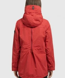 Khujo CAIMA - Parka - Rot, Mujer -Ofertas KHUJO Tienda df9ca66b0c9b401ba55c330e3bc3095f