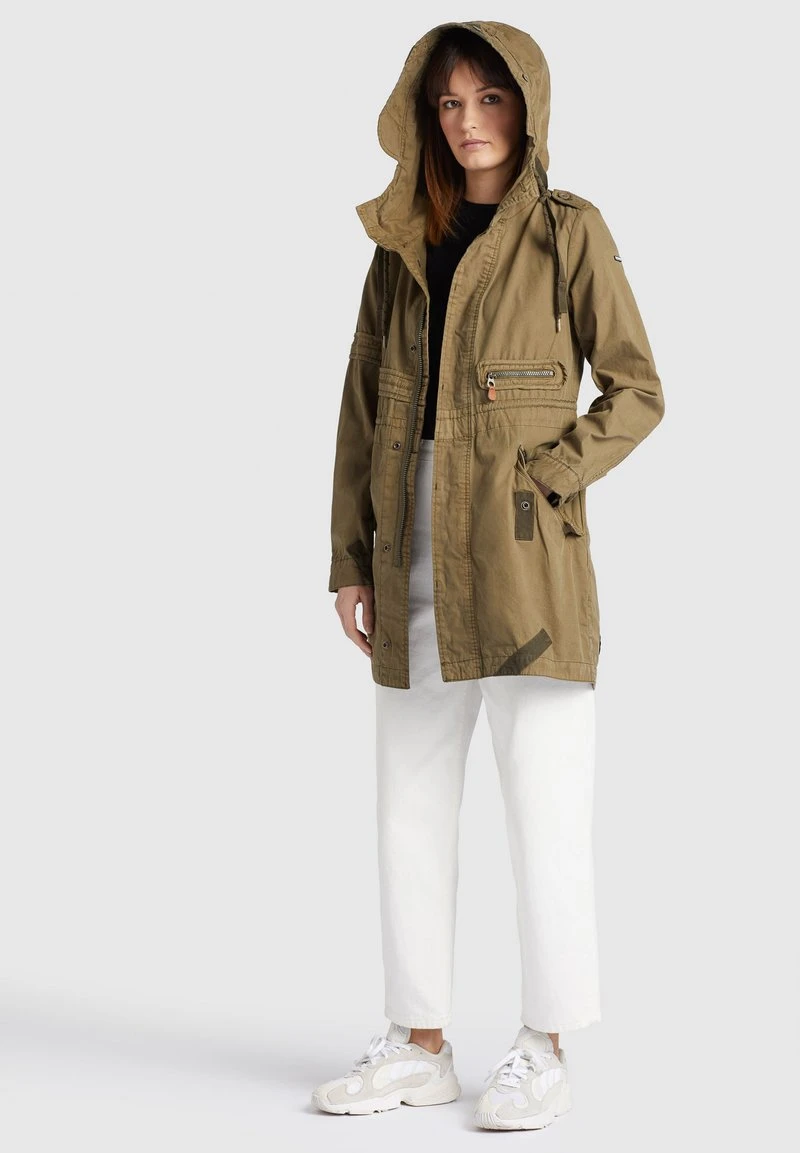 BANELE - Parka - khaki Khujo BANELE - Parka - Khaki, Mujer -Ofertas KHUJO Tienda e005f43bd11d4fa6a2db0d44640adf08