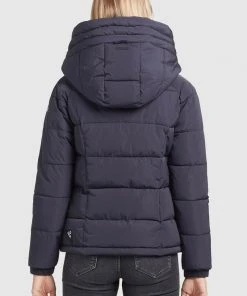 Khujo LILENA - Chaqueta De Invierno - Dunkelblau, Mujer -Ofertas KHUJO Tienda e07dbefc1f394bae8d25753f78132897