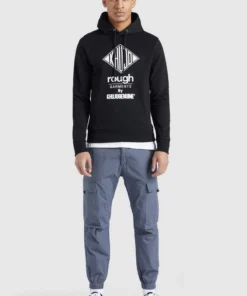 Khujo WILBUR STANDARD - Jersey Con Capucha - Schwarz, Hombre