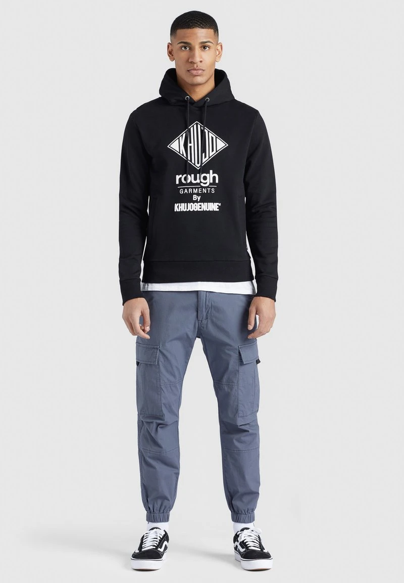 Khujo WILBUR STANDARD - Jersey Con Capucha - Schwarz, Hombre 1 Khujo WILBUR STANDARD - Jersey Con Capucha - Schwarz, Hombre
