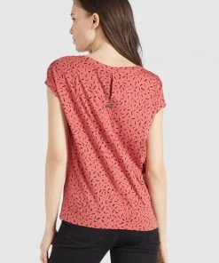 Khujo TALAJA - Camiseta Estampada - Rosa-schwarz Gemustert, Mujer 2 Khujo TALAJA - Camiseta Estampada - Rosa-schwarz Gemustert, Mujer -Ofertas KHUJO Tienda e1d183ce3cb94351967c92fbf0a2204e