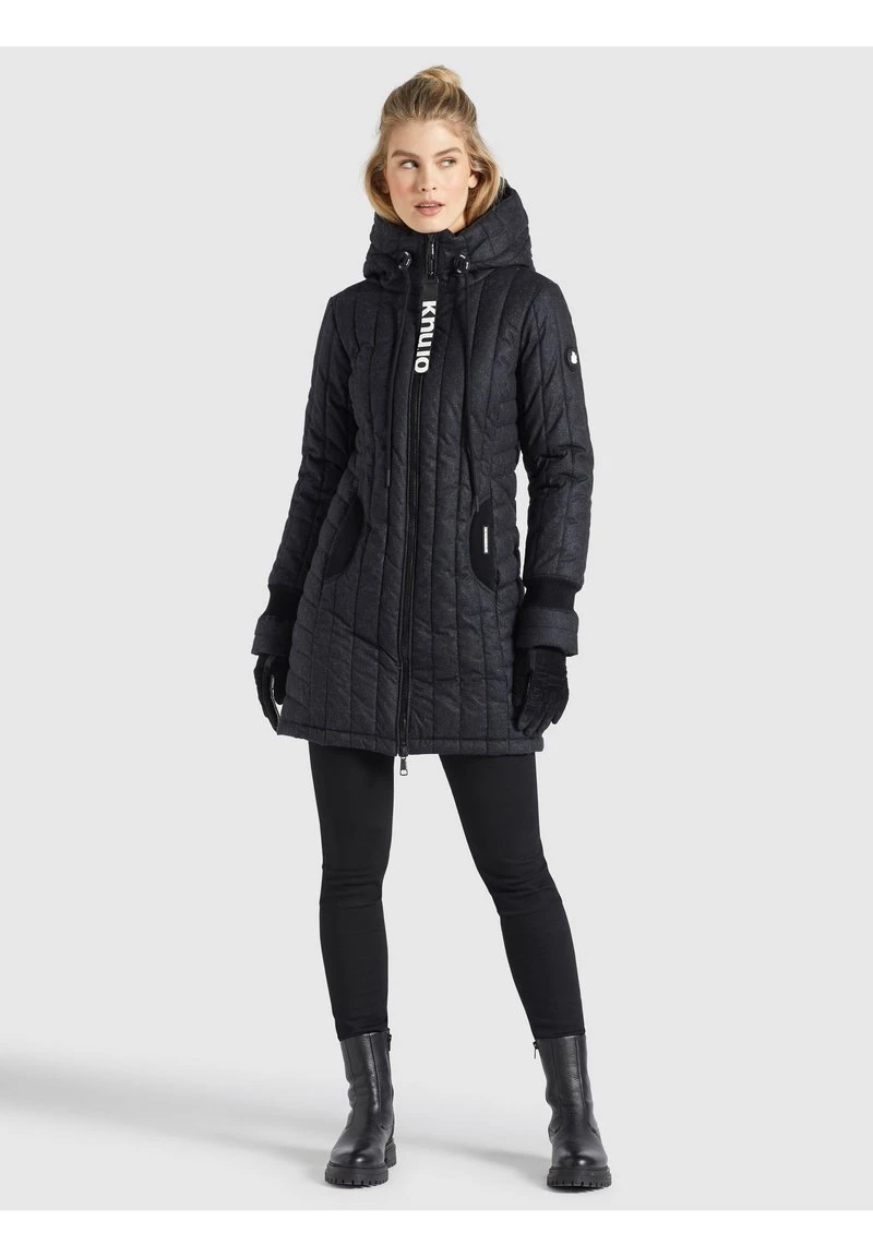 JERRY PRIME5 SALTNPEPPER - Abrigo de invierno - schwarz-weiß aop Khujo JERRY PRIME5 SALTNPEPPER - Abrigo De Invierno - Schwarz-weiß Aop, Mujer -Ofertas KHUJO Tienda e2e2fbdd9ad447329edc35c93c5679af