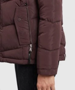 Khujo WINSEN - Chaqueta De Invierno - Weinrot, Mujer -Ofertas KHUJO Tienda e4e1e5fa54be4efeb67e0cc94f46d8d8