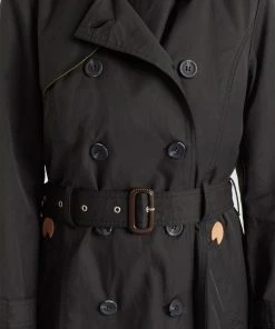 Khujo AMELE - Gabardina - Schwarz, Mujer -Ofertas KHUJO Tienda e5694ab518a34cab9dc697451c1b3b4e