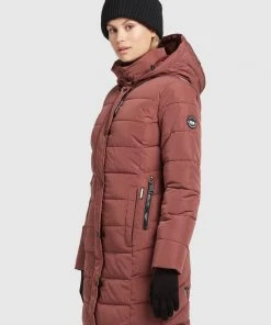 Khujo DELINAS2 - Abrigo De Invierno - Rosenholz, Mujer 5 Khujo DELINAS2 - Abrigo De Invierno - Rosenholz, Mujer -Ofertas KHUJO Tienda e57b69680b2e4c508e2ca1b71d32fb17