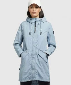 Khujo GAMES - Parka - Hellblau, Mujer