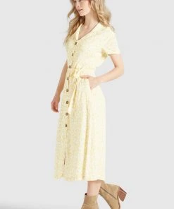 Khujo GOYA - Vestido Camisero - Gelb-weiß Geblümt, Mujer 12 Khujo GOYA - Vestido Camisero - Gelb-weiß Geblümt, Mujer -Ofertas KHUJO Tienda e6a635bac0f34c54a1e822463ed114d6