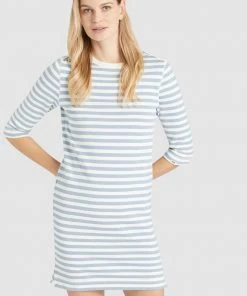 Khujo ROYA - Vestido De Punto - Light Blue, Mujer