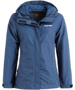 Khujo LUIZA - Chaqueta Fina - Blue, Mujer -Ofertas KHUJO Tienda e7c45cd32cdc4362b436dee3bd8af62e