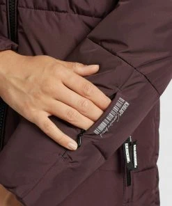 Khujo JILIAS - Abrigo De Invierno - Weinrot, Mujer -Ofertas KHUJO Tienda e83e3f784e6544d389c5e4638633352b