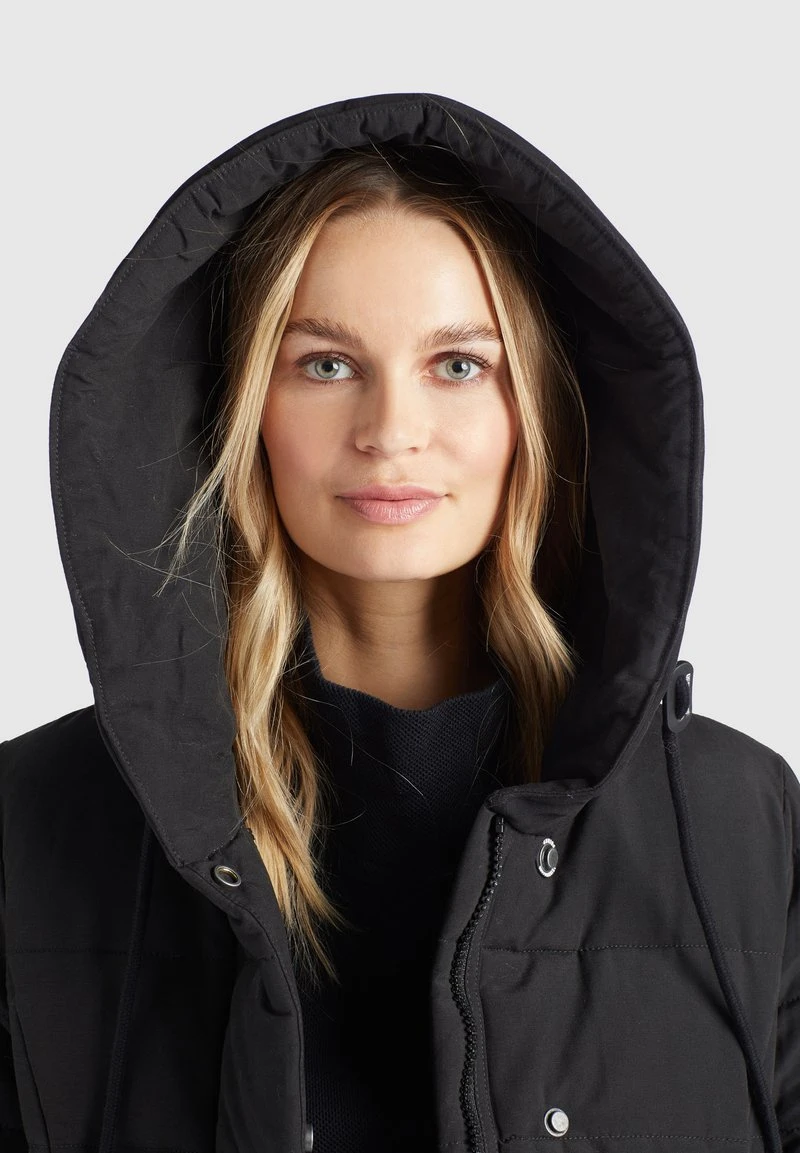 SHERMA2 - Abrigo de invierno - schwarz Khujo SHERMA2 - Abrigo De Invierno - Schwarz, Mujer -Ofertas KHUJO Tienda e85a5303376c48b1b201a0d7f1704a03