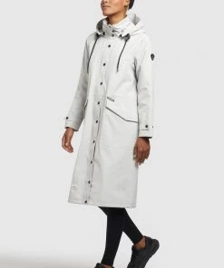 Khujo SMILLA - Parka - Hellgrau, Mujer -Ofertas KHUJO Tienda e9b134c189a24195842765de86c22903