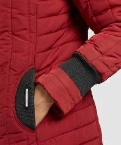 Khujo JERRY PRIME5 LIGHT - Abrigo De Invierno - Rot, Mujer -Ofertas KHUJO Tienda ea19a922bf3442cd9cd3ba36071e26f3