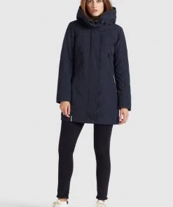 Khujo VIONA - Abrigo De Invierno - Dunkelblau, Mujer