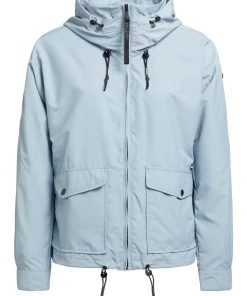 Khujo BLAIR - Chaqueta De Entretiempo - Hellblau, Mujer -Ofertas KHUJO Tienda eac97baecbcb4e248bcfe53ec7ef5f26