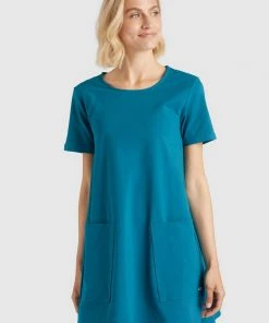 Khujo SARAI - Vestido Ligero - Grün, Mujer -Ofertas KHUJO Tienda ebc9f9f998fd4541a11a31205411797b