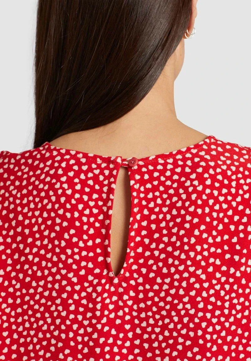 VIDA - Blusa - rot Khujo VIDA - Blusa - Rot, Mujer -Ofertas KHUJO Tienda ec3df742e2ac4f519f602f104153242c