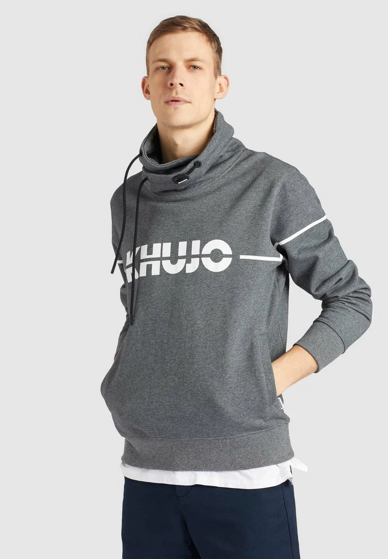 Khujo NARIC - Sudadera - Dark Grey, Hombre 1 Khujo NARIC - Sudadera - Dark Grey, Hombre