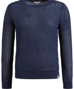 Khujo COSIMA - Jersey De Punto - Dark Blue, Mujer -Ofertas KHUJO Tienda eda44d144ea84813b57d5ec36545e81a