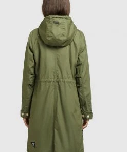 Khujo NANDA3 - Parka - Oliv, Mujer -Ofertas KHUJO Tienda edba138ffc1b421ba0a72087ce8420bc