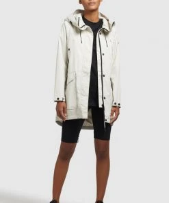 Khujo AIRA2 - Parka - Hellgrau, Mujer -Ofertas KHUJO Tienda eeda97563faf4579ac335397ce57f618