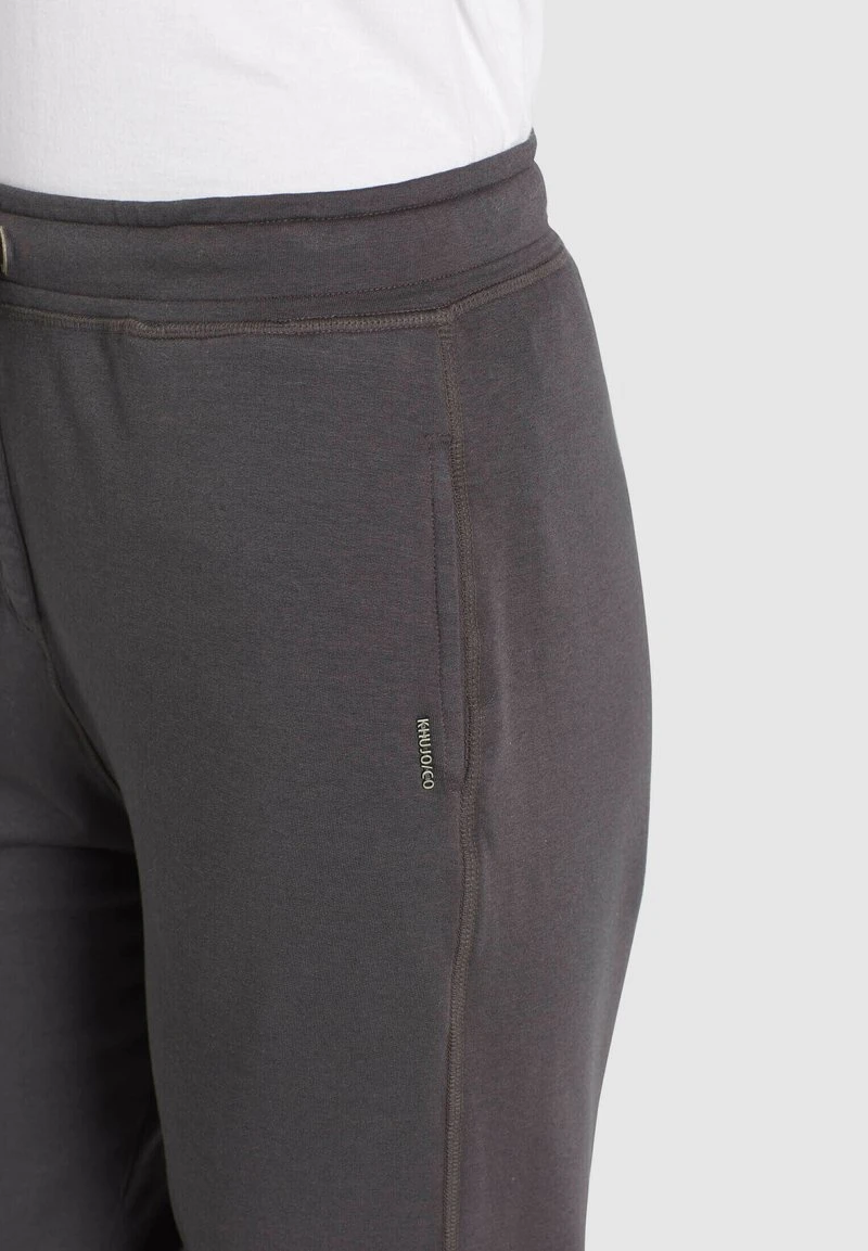 DEBORAH - Pantalones deportivos - dark grey Khujo DEBORAH - Pantalones Deportivos - Dark Grey, Mujer -Ofertas KHUJO Tienda efa00344c09746538396e70ff04e0f39