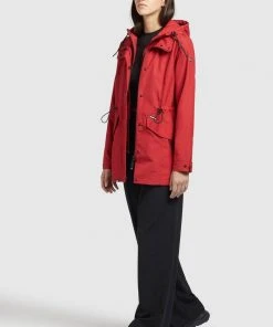Khujo FELINA - Impermeable - Rot, Mujer 4 Khujo FELINA - Impermeable - Rot, Mujer -Ofertas KHUJO Tienda f00cbd0d10ca4d53aa7602c06a076075