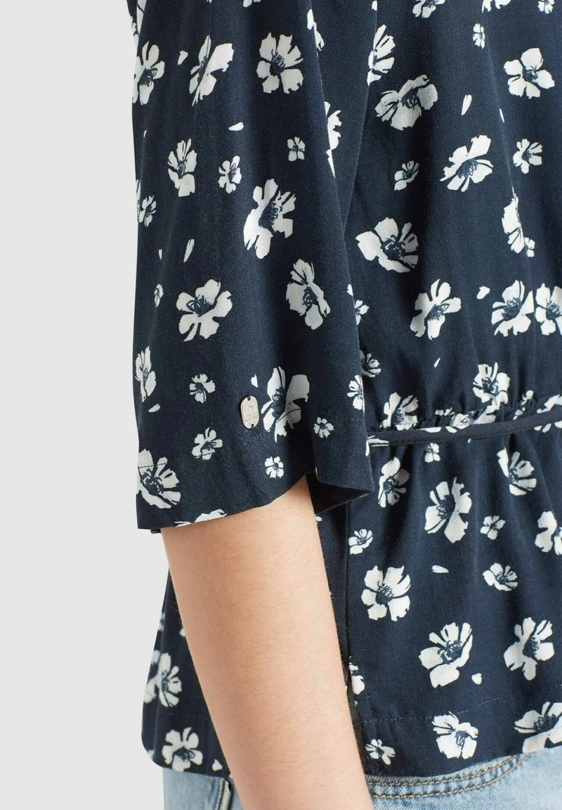 RINALDA - Blusa - blau weiß geblümt Khujo RINALDA - Blusa - Blau Weiß Geblümt, Mujer -Ofertas KHUJO Tienda f080a3fabfc54a159f15ec1fb978e4cf