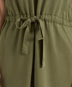Khujo ANNELI - Vestido Vaquero - Khaki Gewaschen, Mujer -Ofertas KHUJO Tienda f14e2111838b44b89d6f6582118a9401