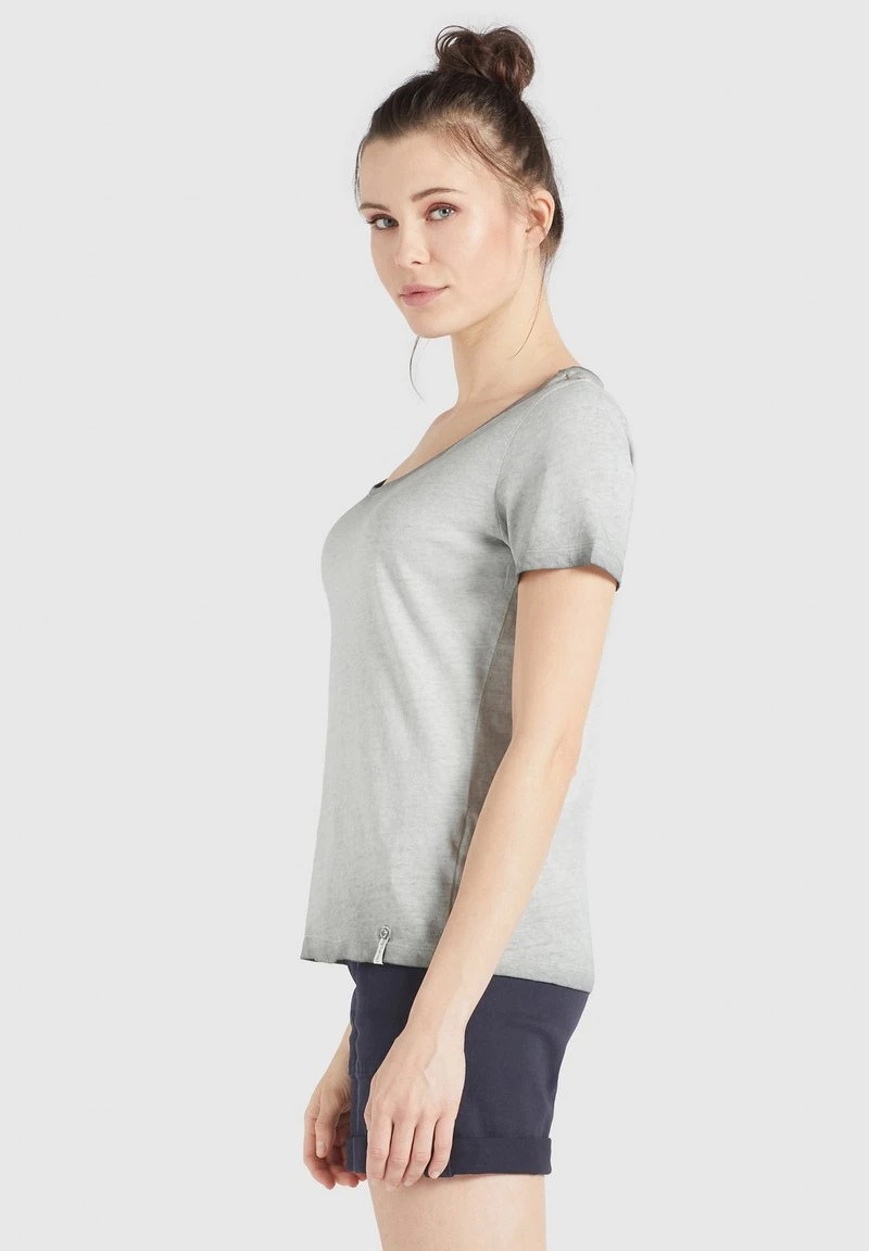 PERGOLA - Camiseta básica - grau Khujo PERGOLA - Camiseta Básica - Grau, Mujer -Ofertas KHUJO Tienda f193358404e54d9d9fa1f209ed4c0d88