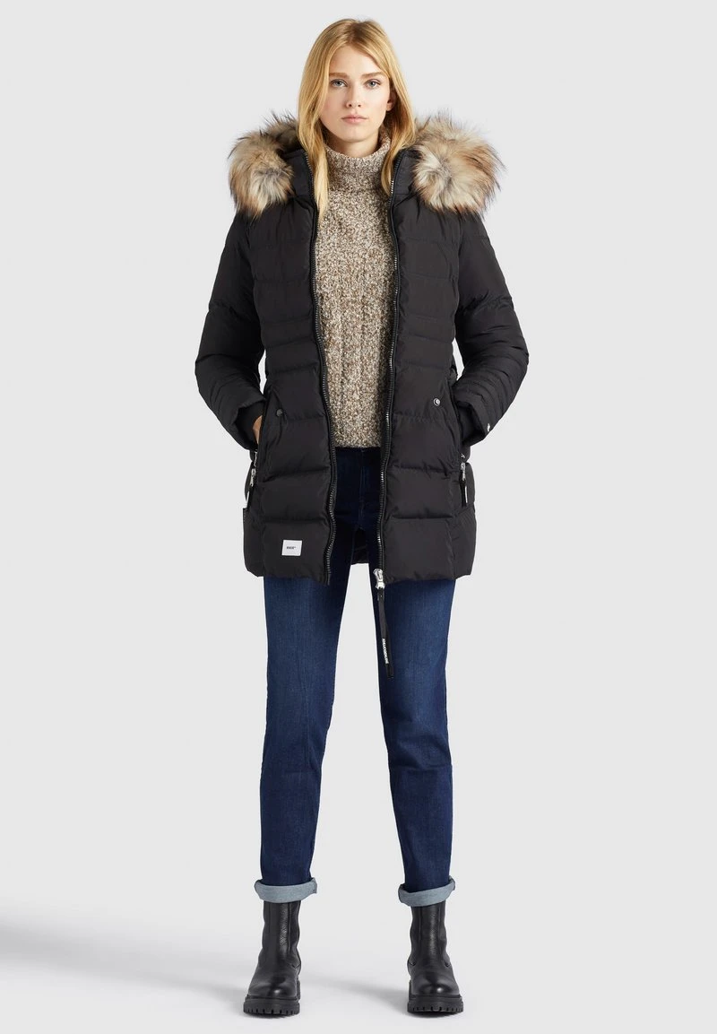 AMARAY - Abrigo de invierno - schwarz Khujo AMARAY - Abrigo De Invierno - Schwarz, Mujer -Ofertas KHUJO Tienda f1a7d5e3dcee438984d339dbab06c27b
