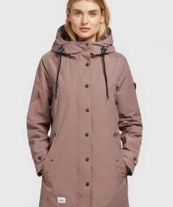Khujo JELLE - Parka - Mauve, Mujer