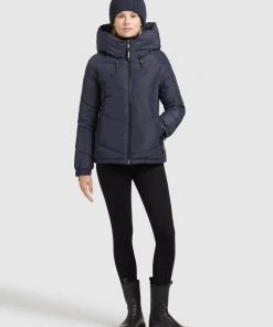 Khujo ESILA - Chaqueta De Invierno - Dunkelblau, Mujer