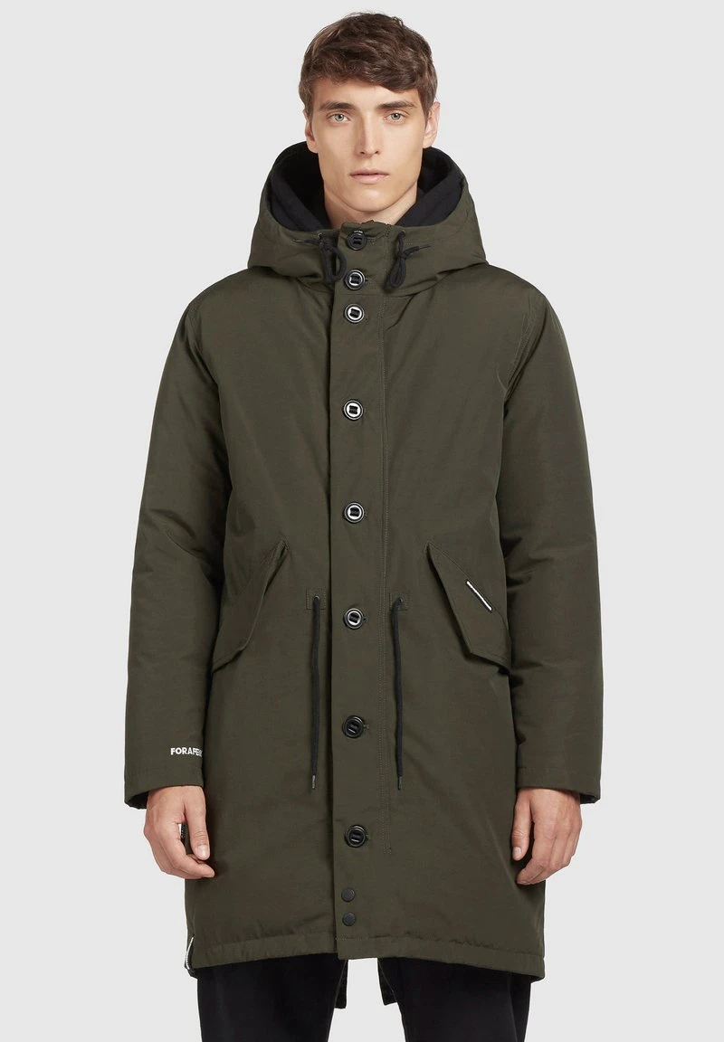 Khujo NOREN - Abrigo De Invierno - Dunkeloliv, Hombre 1 Khujo NOREN - Abrigo De Invierno - Dunkeloliv, Hombre