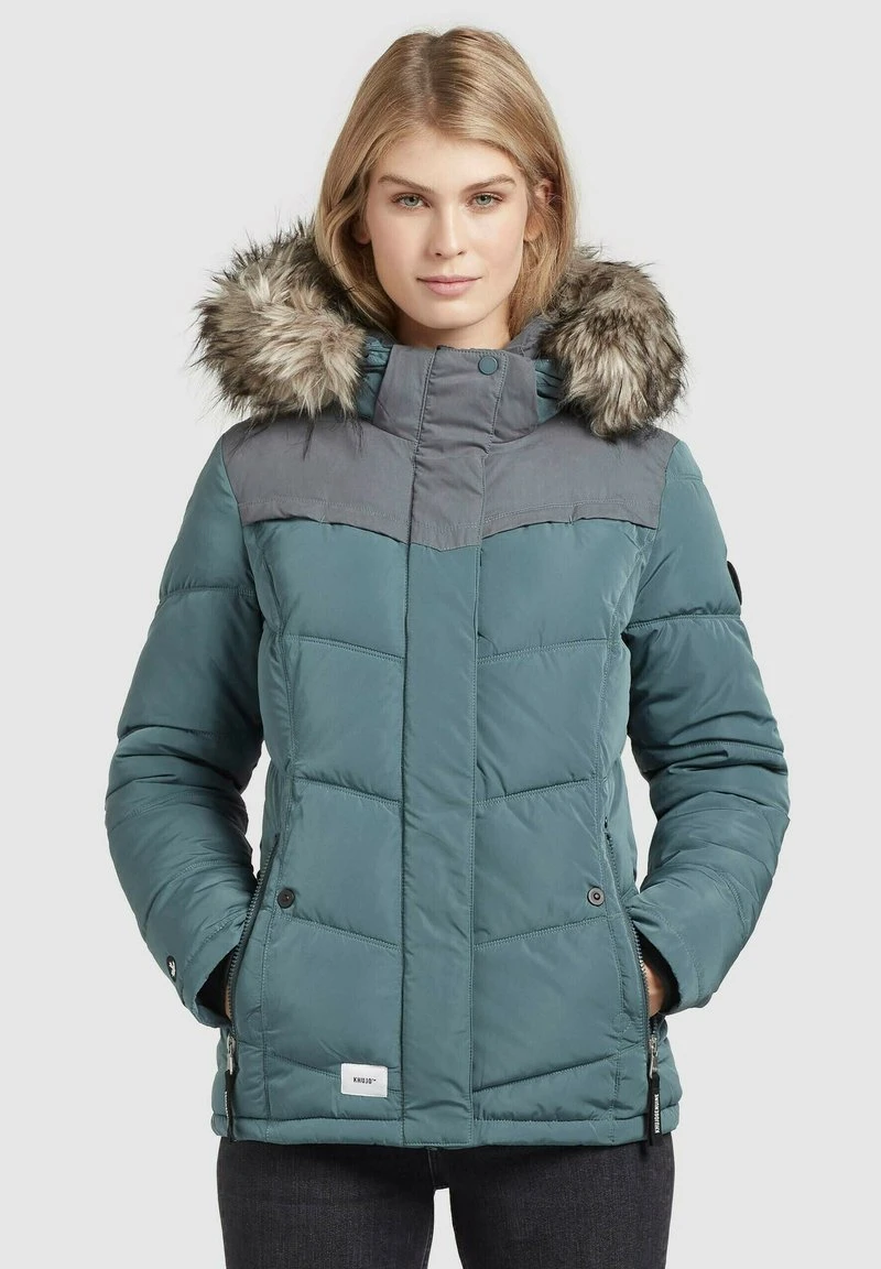 WINSEN - Chaqueta de invierno - blaugrau Khujo WINSEN - Chaqueta De Invierno - Blaugrau, Mujer -Ofertas KHUJO Tienda f79ae90c1e464c8d903c9da89883d806