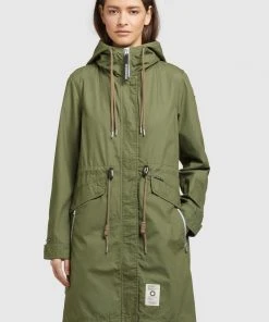 Khujo NANDA3 - Parka - Oliv, Mujer