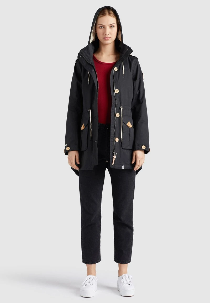 AREZU - Parka - black Khujo AREZU - Parka - Black, Mujer -Ofertas KHUJO Tienda faca76503afc4e81b18150eb47f73599