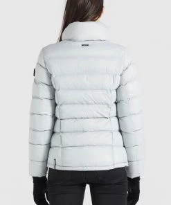 Khujo BACHA SHINE - Chaqueta De Invierno - Hellgrau, Mujer -Ofertas KHUJO Tienda fb09393fc468468a8c61ea98f887bf29