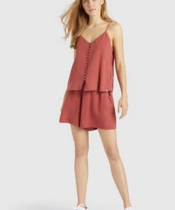 Khujo HANNI - Top - Red, Mujer